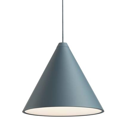 Flos String Lights Cone hanglamp LED Ø19 Bluetooth 22m blauw