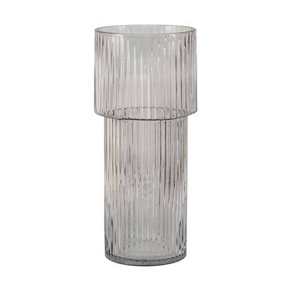 Artichok Floor glazen vaas - Ø17,5 x 40 cm Wit