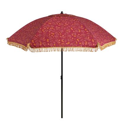 In The Mood Collection Parasol Bessen - H238 x Ø220 cm - Roze