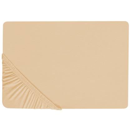 Beliani - JANBU - Laken - Zand - 200 x 200 cm - Katoen Beige