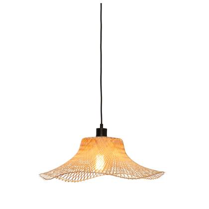 GOOD&MOJO Hanglamp Ibiza - Bamboe - 50x50x15cm Bruin