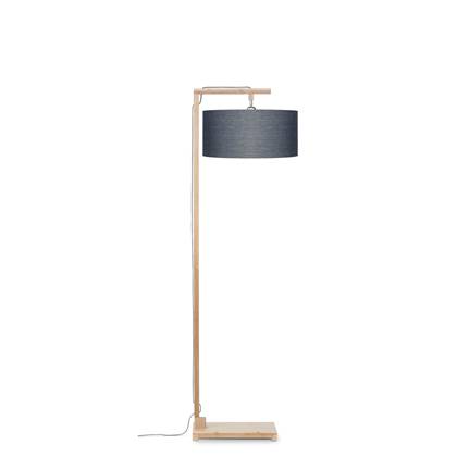 GOOD&MOJO Vloerlamp Himalaya - Bamboe|Donkergrijs - Ø47cm