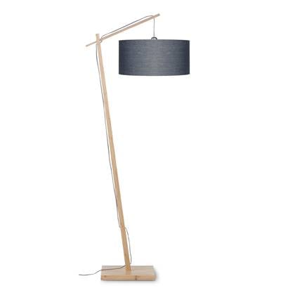 GOOD&MOJO Vloerlamp Andes - Bamboe|Donkergrijs - 72x47x176cm