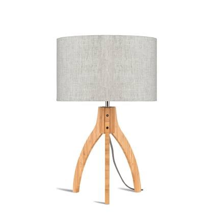 GOOD&MOJO Tafellamp Annapurna - Naturel|Bamboe - Ø36cm afbeelding