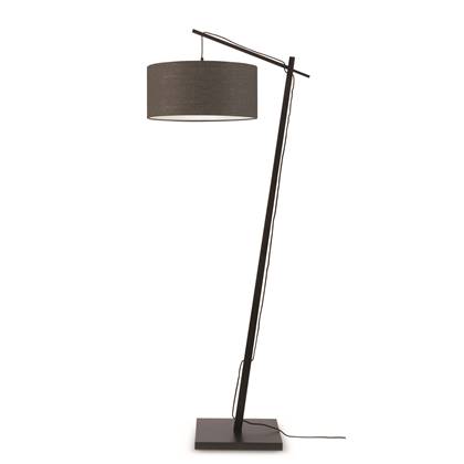 GOOD&MOJO Vloerlamp Andes - Zwart|Donkergrijs - 72x47x176cm