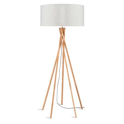 GOOD&MOJO Vloerlamp Kilimanjaro - Naturel|Bamboe - Ø60cm