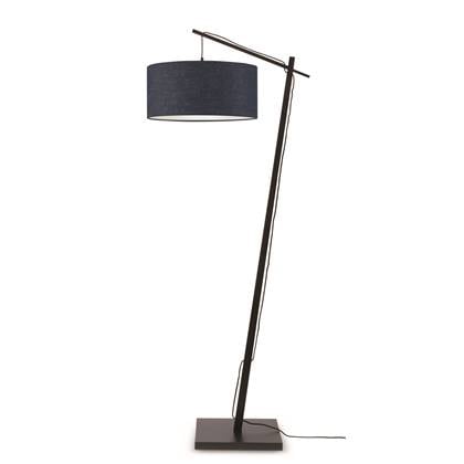 GOOD&MOJO Vloerlamp Andes - Zwart|Blauw - 72x47x176cm