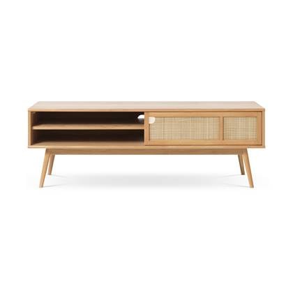Olivine Boas houten tv meubel naturel 150 x 45 cm