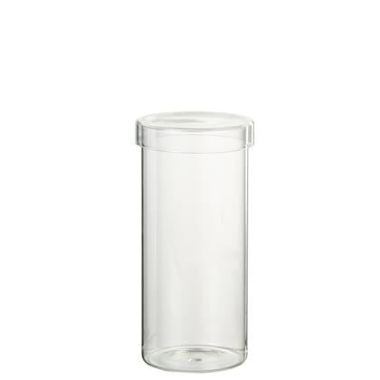 J-Line Pot In Glas Lisa Glas Transparant Large