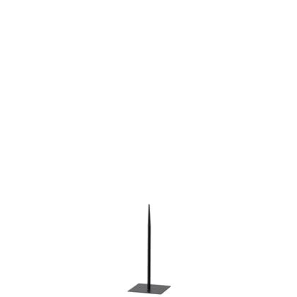 J-Line decoratie pin - metaal - - small - 36 cm hoog Zwart