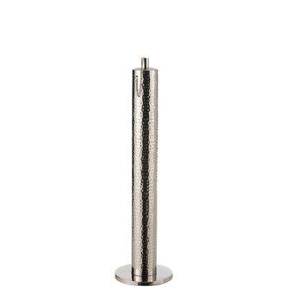 J-Line Fakkel Tiffany Stainless Steel Zilver Large - Set van 1
