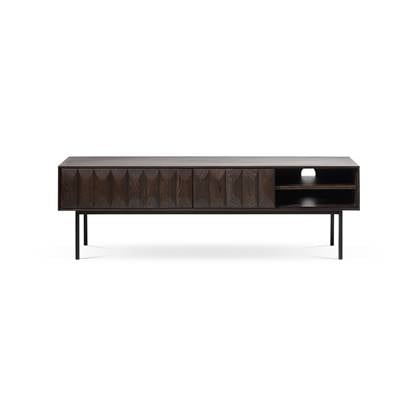 Olivine Vanja houten tv meubel donkerbruin - 160 x 41 cm