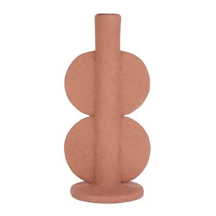 present time Double Bubble Kandelaar - Terracotta