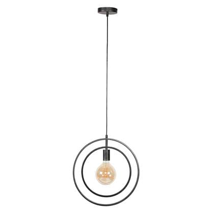 by fonQ Thom Hanglamp 1-lichts - Charcoal Zwart