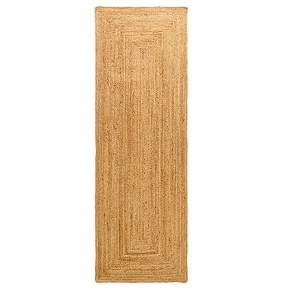 Boho&me Jute loper - Boho & me - naturel - 80x250 cm Crème