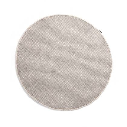 Nordic Weavers Rond wollen vloerkleed Lett - wit - 300 cm rond