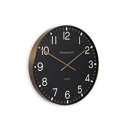 Countryfield Klok Clocksmith XL Ø74CM zwart|goud