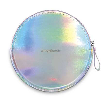 Simplehuman Spiegel met Sensor 10 cm Tas met Rits ( Alleen Tas) Multicolor