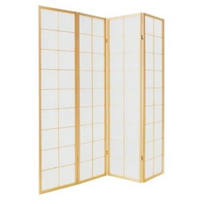 Fine Asianliving Japanse Kamerscherm B180xH180cm 4 Panelen Shoji