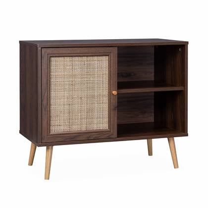 Sweeek  Dressoirkastje met rotan