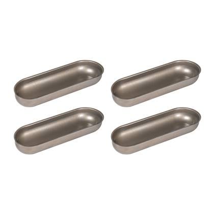 Krumble ovale bakvorm - 18,5 CM - set van 4 Bruin