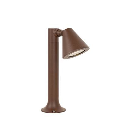 QAZQA Modern buiten paaltje roest 30 cm IP44 verstelbaar - Ciara Bruin