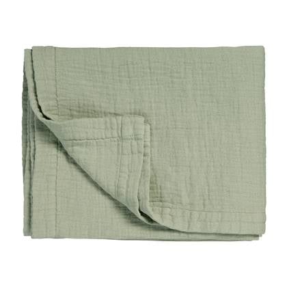 Pure 68 Plaid|sprei 160x250 Cm Smoke Green Groen