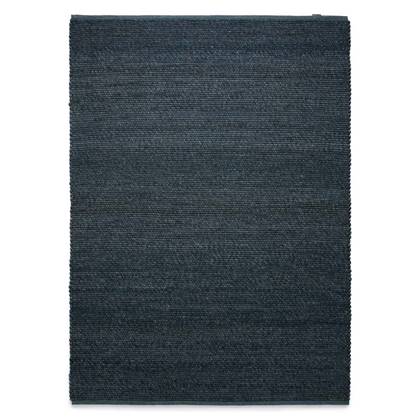 Nordic Weavers Wollen vloerkleed Lett - petrol - 250x340 cm