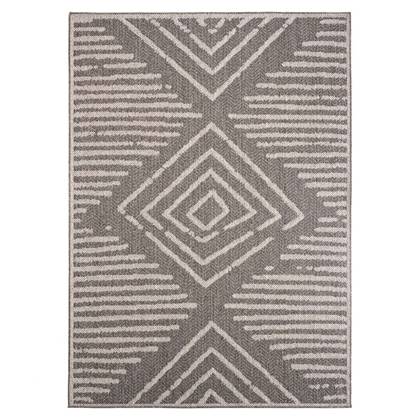 Boho&me Buitenkleed Boho - grijs| - 80x150 cm Crème