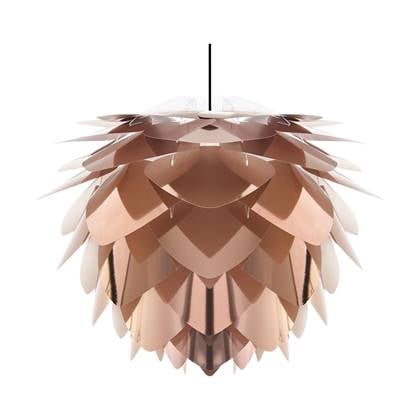 Umage Silvia Medium hanglamp copper - met koordset zwart - Ø 50 cm