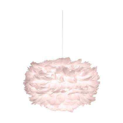 Umage Eos Mini hanglamp light rose - met koordset wit - Ø 35 cm