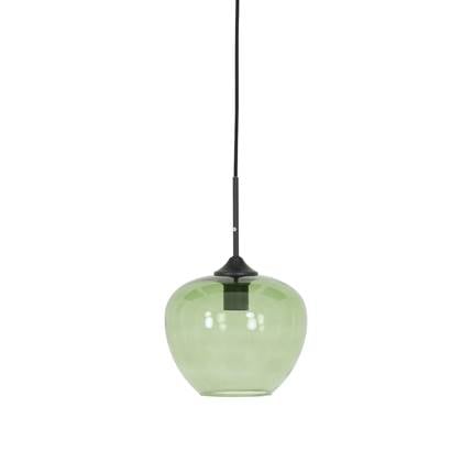 Light & Living Hanglamp Mayson Glas Groen Ø23cm