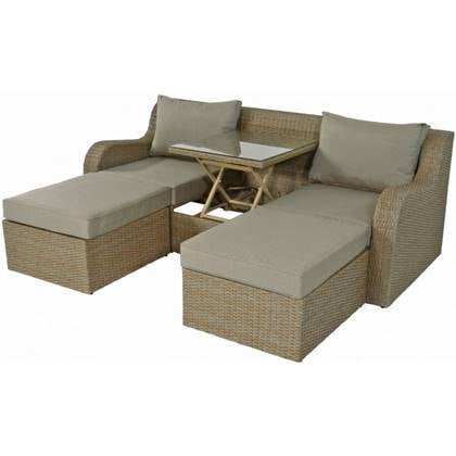 Lesli Living Pandora loungeset | multibank bruin