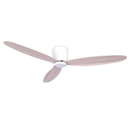 Lucci Air Plafondvenmtilator Airfusion Radar Wit - Eiken Ø 132 cm