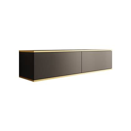 Meubella TV-Meubel Orleans Zwart 135 cm