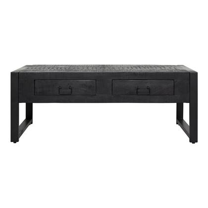 Starfurn Salontafel Boaz Black met 2 lades | 120 cm