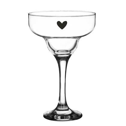 Clayre & Eef Martiniglas 200 ml Glas Hart Wijnglas