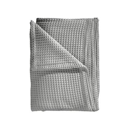 Heckett Lane Wafel Plaid - Melange Grey Grijs