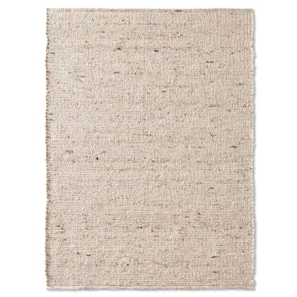 Tapeso Wollen vloerkleed - Bokn crème|beige - 200x290 cm