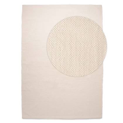 Nordic Weavers Katoen vloerkleed - Svelvik wit - 70x140 cm
