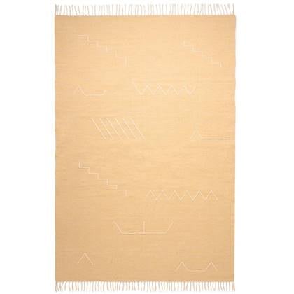 Boho&me Bohemian vloerkleed - Cueva geel|beige - 200x300 cm