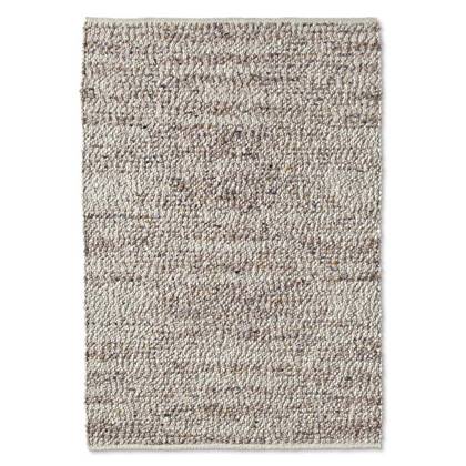 Tapeso Wollen vloerkleed - Ursule bruin|grijs - 250x340 cm Grijs, Bruin