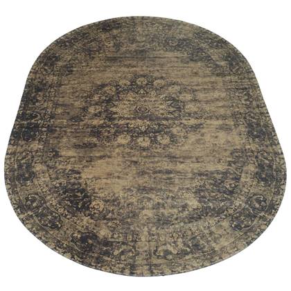 Veer Carpets - Vloerkleed Viola Green - Ovaal 160 x 230 cm