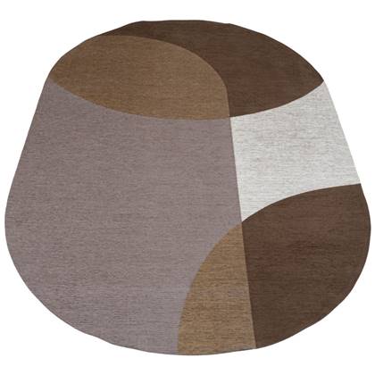 Veer Carpets - Vloerkleed Eli Brown - Ovaal 160 x 230 cm