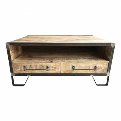 Vtw Living - Salontafel - Mangohout - 90 cm breed