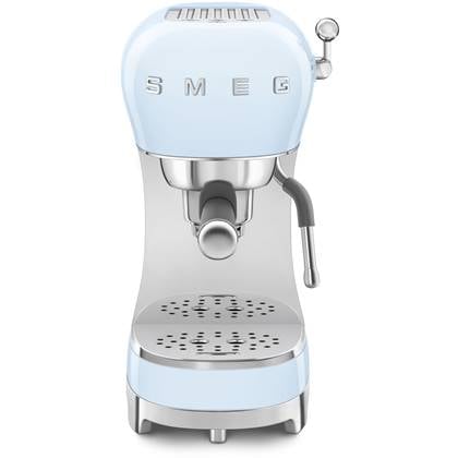 SMEG Espressomachine Pastel ECF02PBEU Blauw
