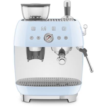 Smeg Espressomachine EGF03PBEU Pastel Blauw