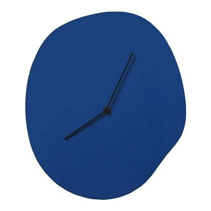 Ferm Living Melt Wandklok Blue