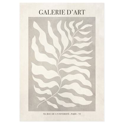 Wallified  Galerie D'Art Poster -  - Abstract - Poster -