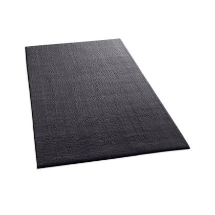 Tapeso Zacht vloerkleed Loft - - wasbaar 30°C - 80x150 cm Antraciet
